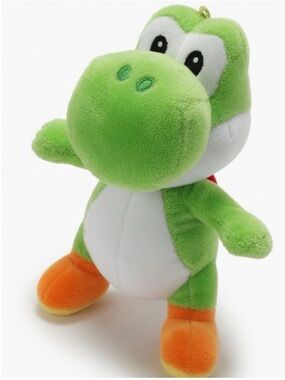 Nintendo Super Mario Green Yoshi 8” Stuffed Plush Doll Toy
